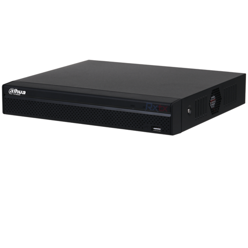 DAHUA DHI-NVR2108HS-4KS2 8CH NVR 8 Channel Compact 1U 1HDD 8PoE Lite 4K H.265 Network Video Recorder - 