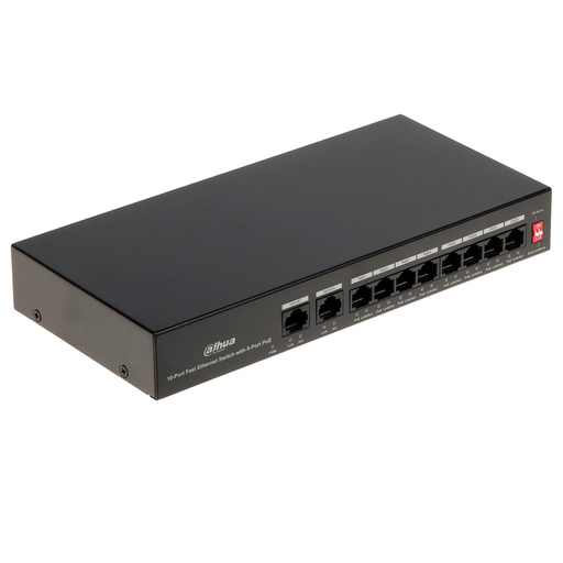 DAHUA DH-PFS3010-8ET-65 NETWORK SWITCH POE
